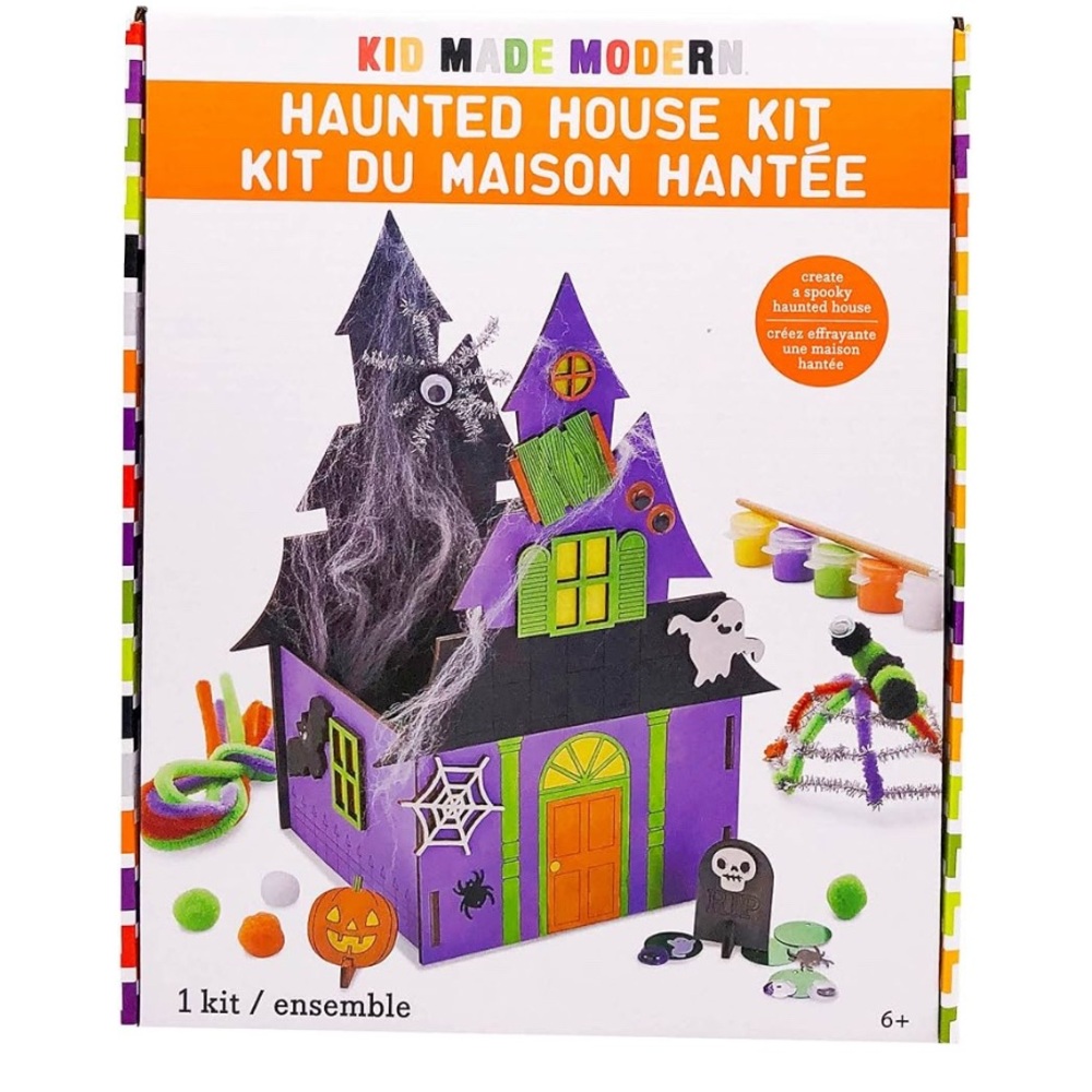 🌞3 for $15 Kid Made Modern - Haunted House Kit, Spooky Halloween Craft for Kids,